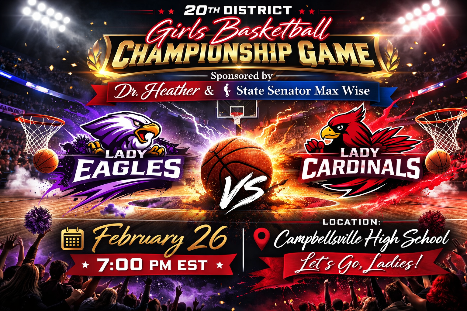 Cville Vs Taylor Girls Championship Game
